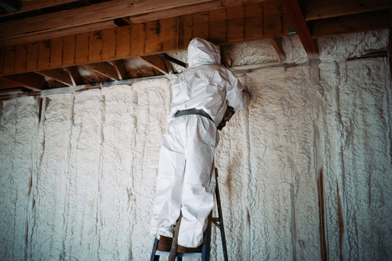 Closed-cell foam insulation